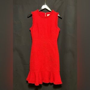 Kate Spade Red Tweed Dress (size 2)
